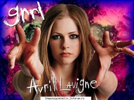 avril lavigne aha.....