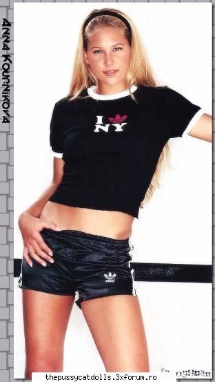 place tennisul? anna kournikova super duper cool