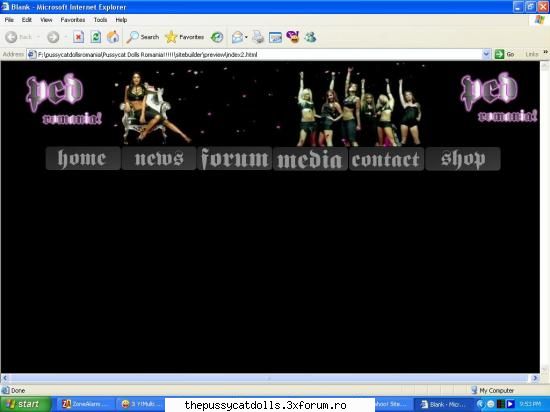 multi ani pcd romania! adik misk sau hai dau primul screenshot noului site asa arata vineri vedeti *Admin* Boy!