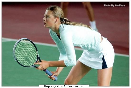 place tennisul? hah?yo jucatorii tennis imi place maria sharapova roger federer