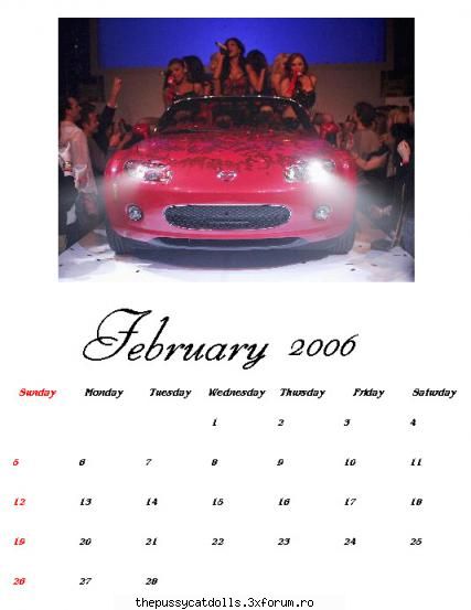 Calendar 2006 Pcd - ~~~Februarie~~~ aici fetitzele intr-o masinutza - Images