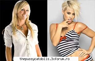 interviu cu wwe divas - The Divas Meet the Dolls: Michelle McCool & Kim - Cafe